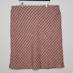Talbot's Plaid Plus Women's Skirt‎ SIZE 20. #860